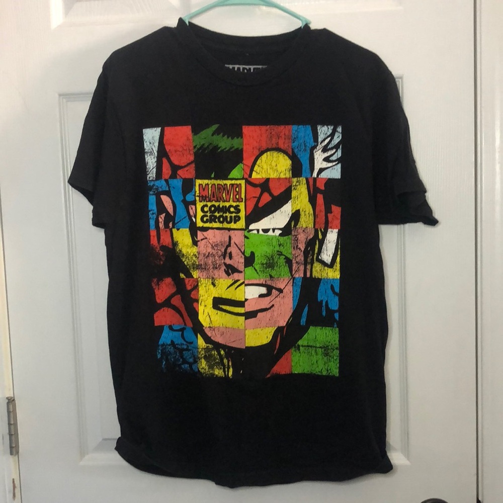 Worn in Marvel t shirt